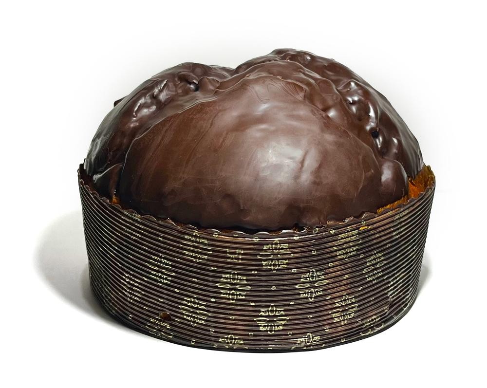 Dolce natale con crema al cioccolato