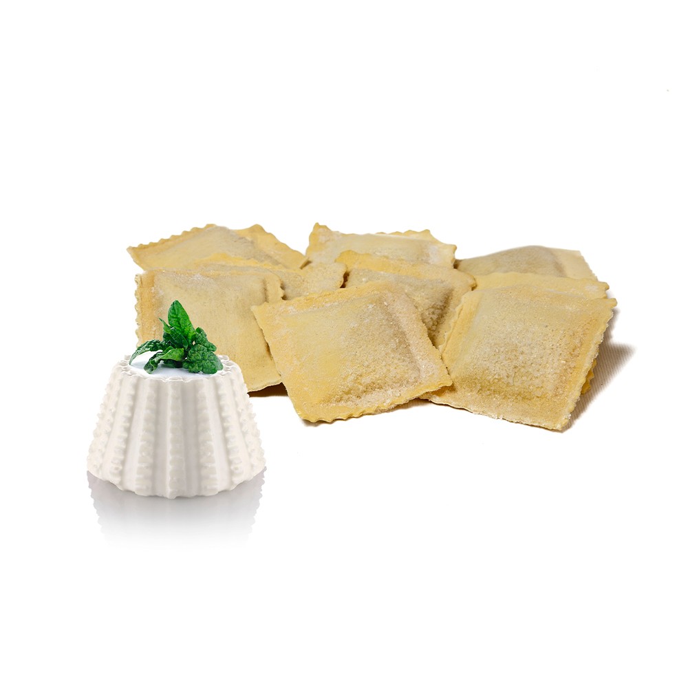 Ravioli con ricotta e spinaci