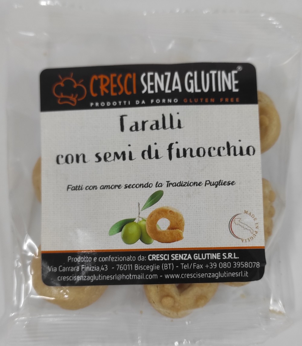 Tarallini  senza semi monoporzione