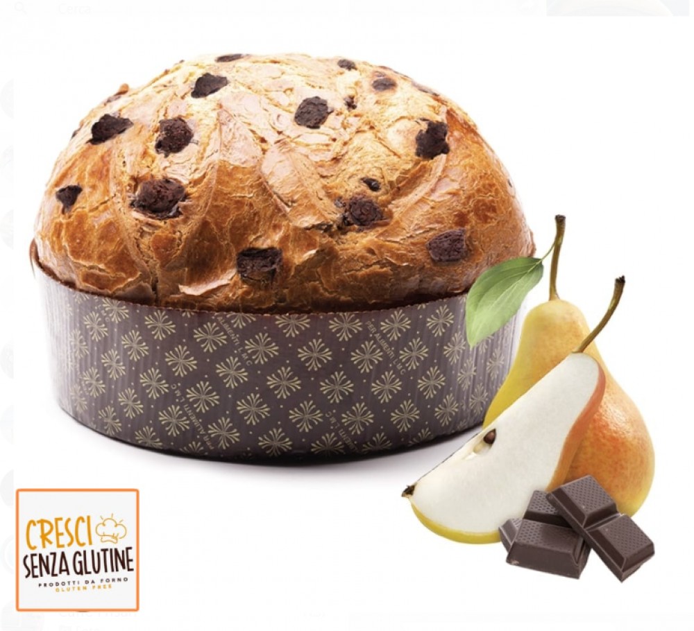 Panettone cioccolato e pera
